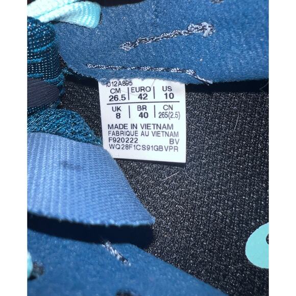 Women's ASICS Magic Speed running shoes blue sz 10 - Picture 7 of 8